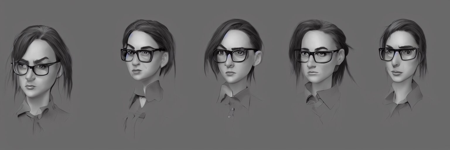 Lexica Female character study of mike patton and adolf hitter, evil