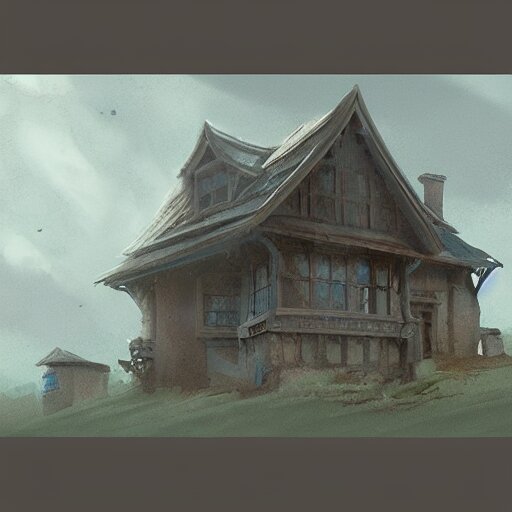 Lexica - A house in the style of Greg Rutkowski