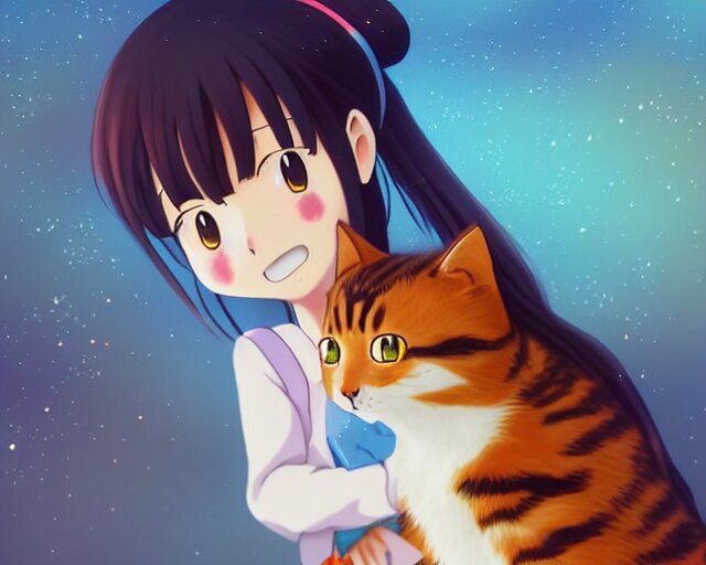 anime, cat and animeedit - image #7870181 on