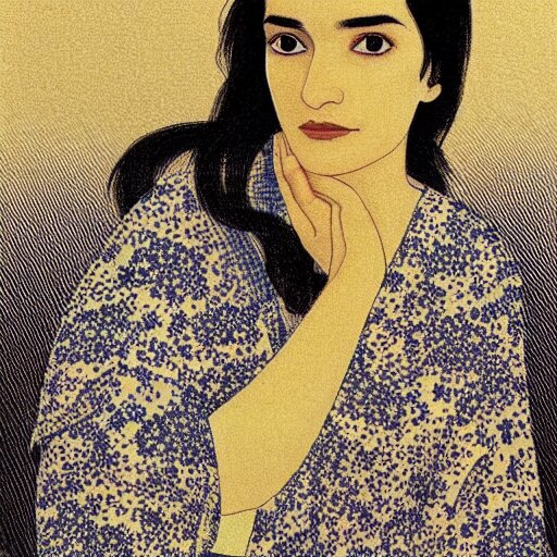 Lexica - “ rachel weisz portrait by ikenaga yasunari and ayana otake ...