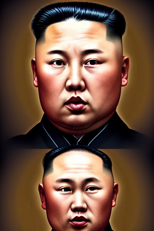 Lexica – Vladimir putin with the iconic kim jong un hairstyle ...