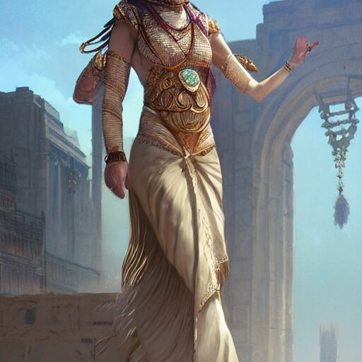 Lexica - A well dressed sumerian woman in a major Mesopotamian city ...