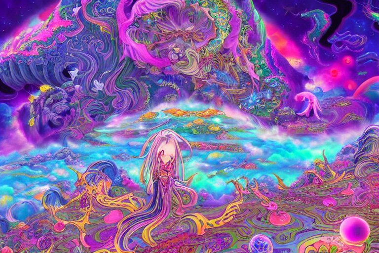 Lexica - A psychedelic realm at the edge of existence where intensely ...