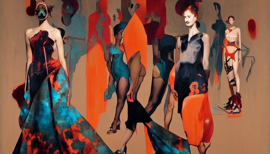 Lexica - Fashion runway show by francis bacon, beautiful, surreal ...