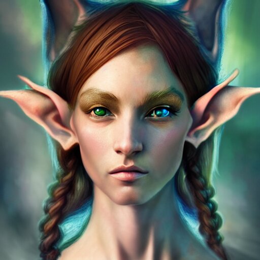 Lexica - A picture of a forest elf, elegant, epic, detailed, intricate ...