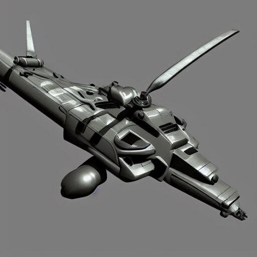 sci fi attack helicopter