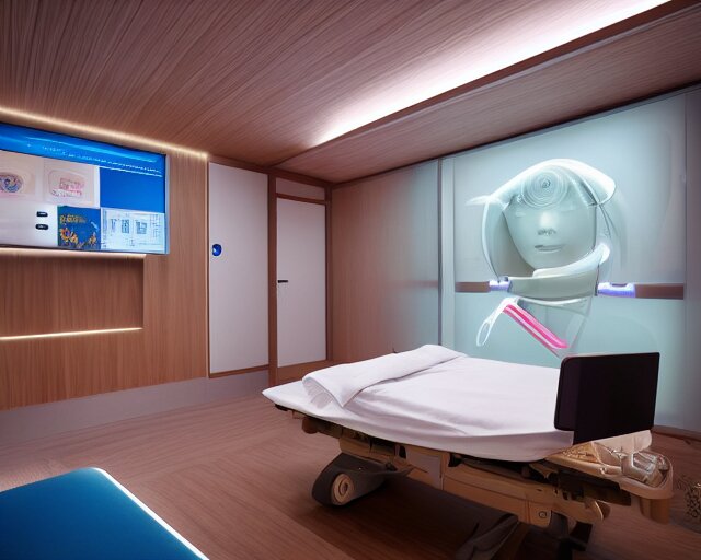 Lexica - The zen environment of the hospital room of the future, in a ...