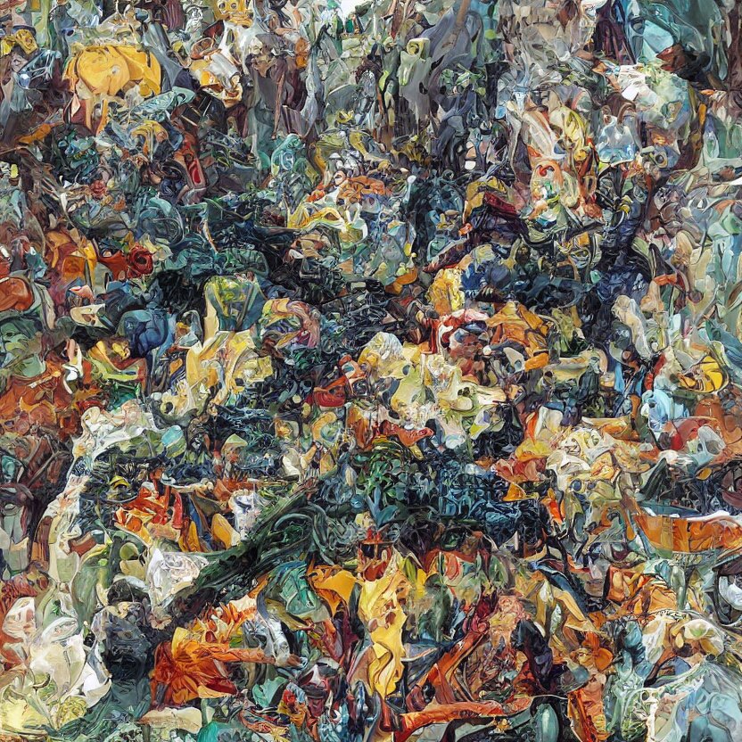 Lexica - Abiogenesis, cover artwork by howard finster and Earl Norem ...