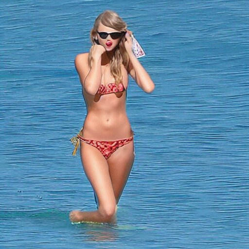 Lexica Taylor swift in bikinis