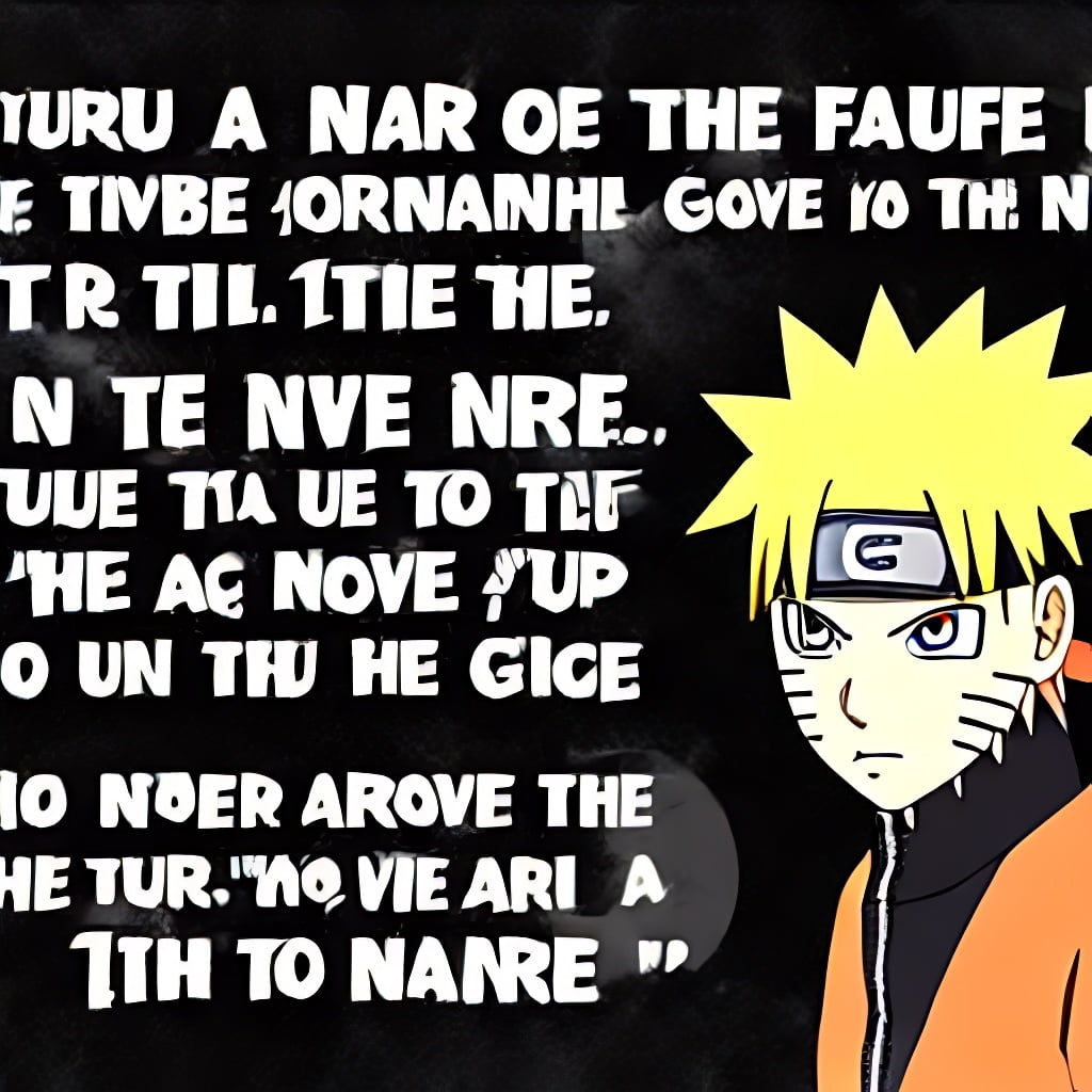 naruto quotes never give up