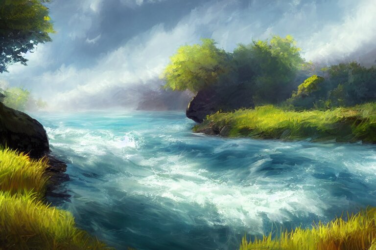 Lexica - Summer river by osvaldo pasillas artstation