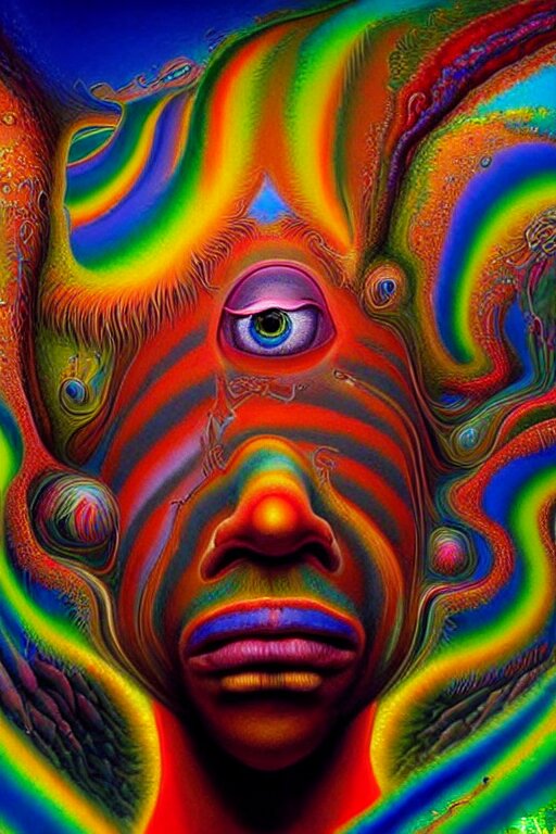 hyperrealistic abstract close-up Renaissance psychedelic!! celes ...