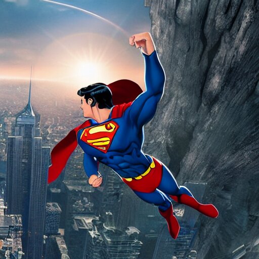 Lexica - Superman rescuing a falling child. photorealistic. realism. 4 ...