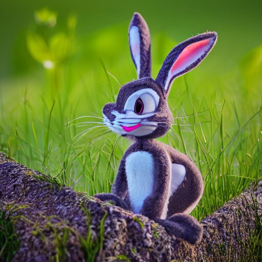 Lexica - Portrait of a bugs bunny, Sigma 85mm Lens F/1.8, award winning ...