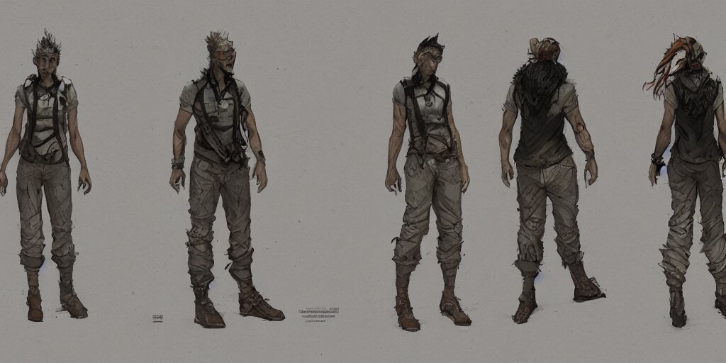 Lexica - Lost boy, character sheet, concept design, contrast, kim jung ...