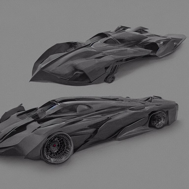 technical drawings of the batmobile as done by leonardo davinci ...