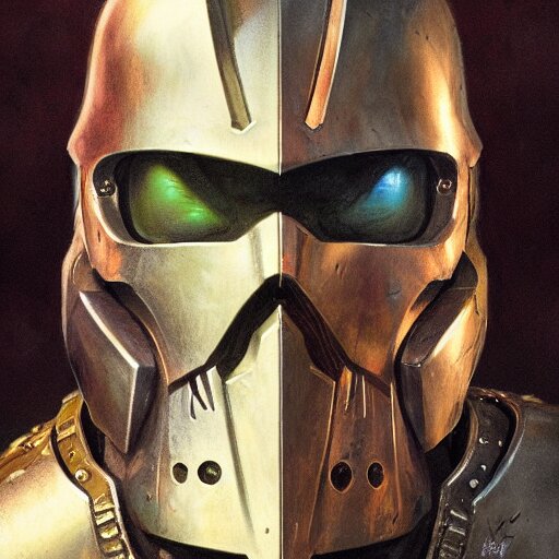 Lexica - The doomslayer as a realistic fantasy d & d knight, closeup ...