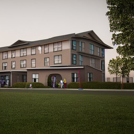 photography by Matthew Smith of rave in retirement home Render ...