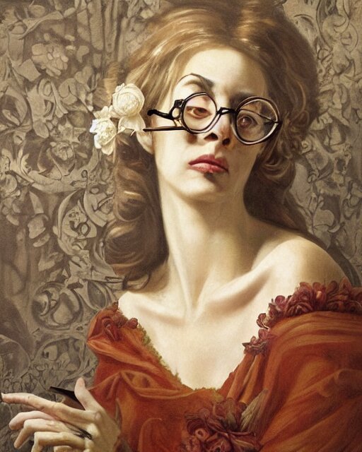 Lexica - A beautiful and eerie baroque painting of a beautiful but ...