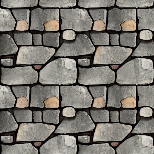 Lexica - Seamless video game stone castle texture