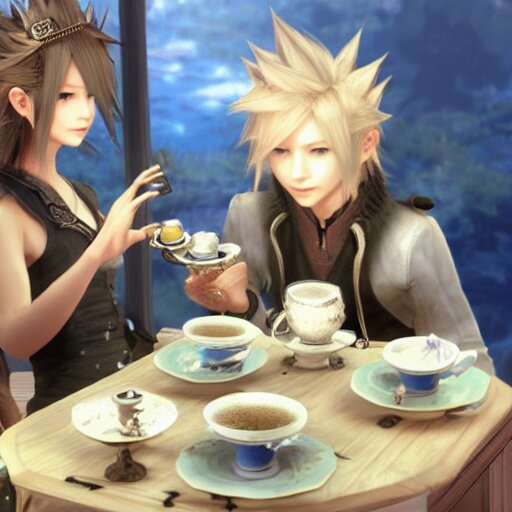 Lexica - Final Fantasy tea time