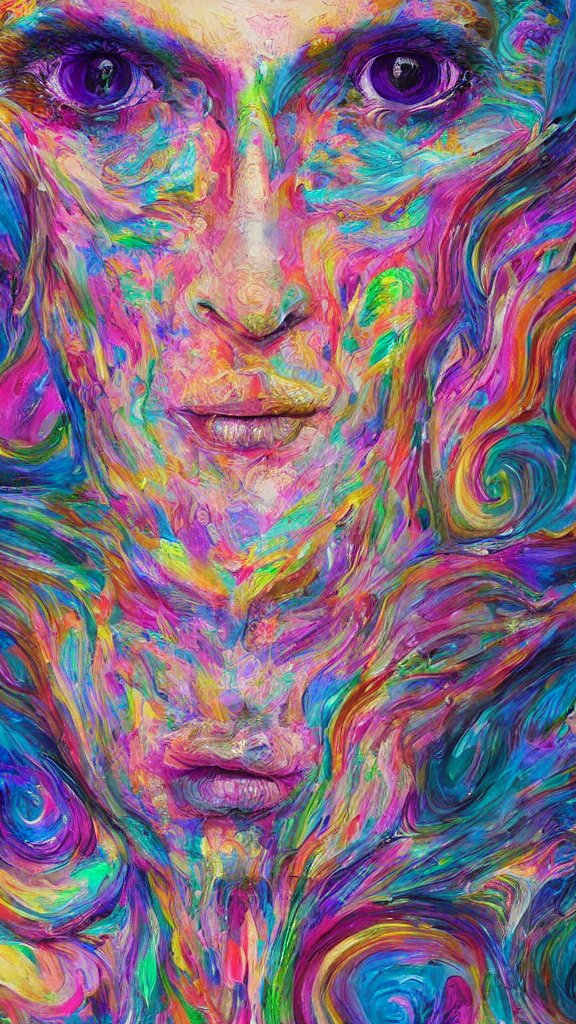 hyperrealistic abstract close-up female! portrait Renaissance ps ...