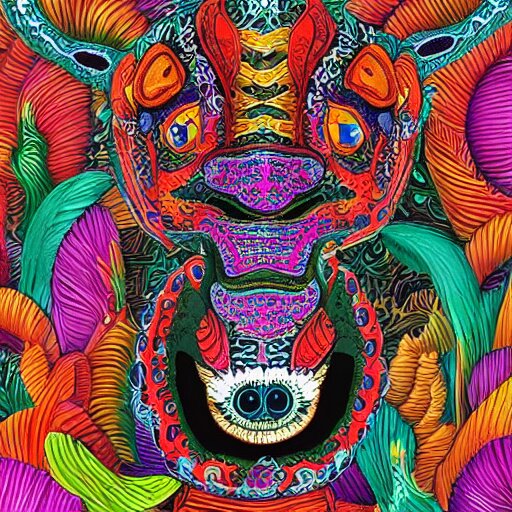 “Alebrijes” 3-D 8k , digital art, Mexican folk art, cute single ...