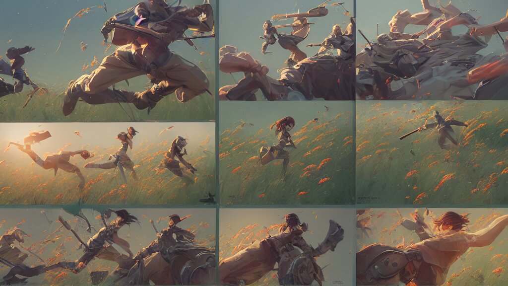 Lexica - Highly detailed comic spread combination of art styles ...