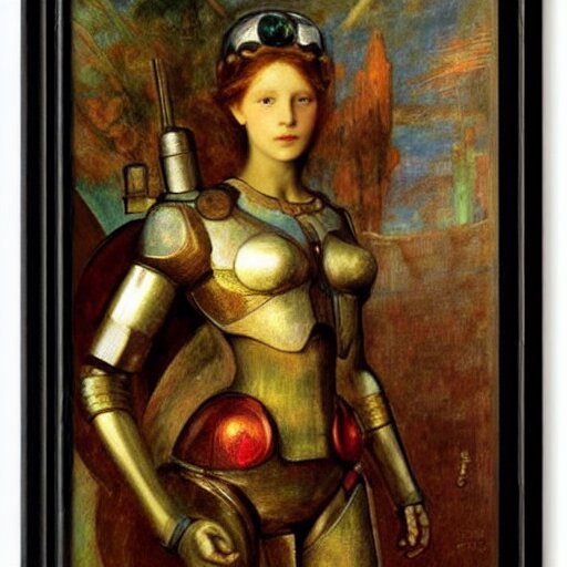 Lexica - A cyborg princess, george frederic watts