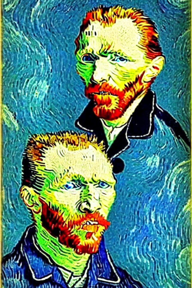 Lexica Wink Winking Self Portrait Of Van Gogh Wink And Smile Happy Vincent One Eye Closed