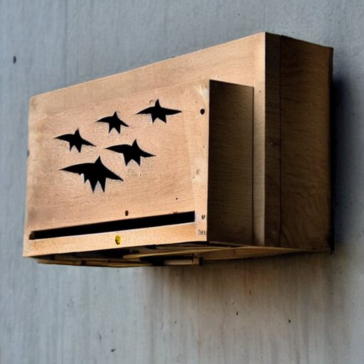 Lexica - Bat box designed by Le Corbusier