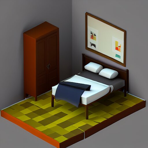 Lexica - Low poly room
