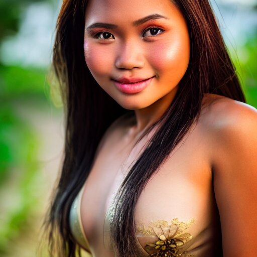 Lexica - A beautiful full body portrait of a beautiful hot Japanese girl,  beautiful detailed eyes, golden hour, standing on a beach in Boracay,  outdo