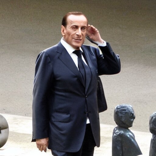 Lexica - Silvio Berlusconi In A Suit Of Armor,