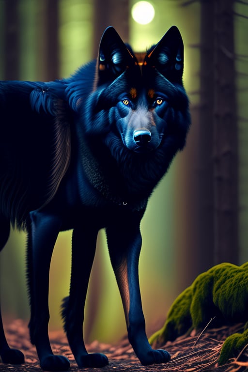 Black Wolf Hybrids