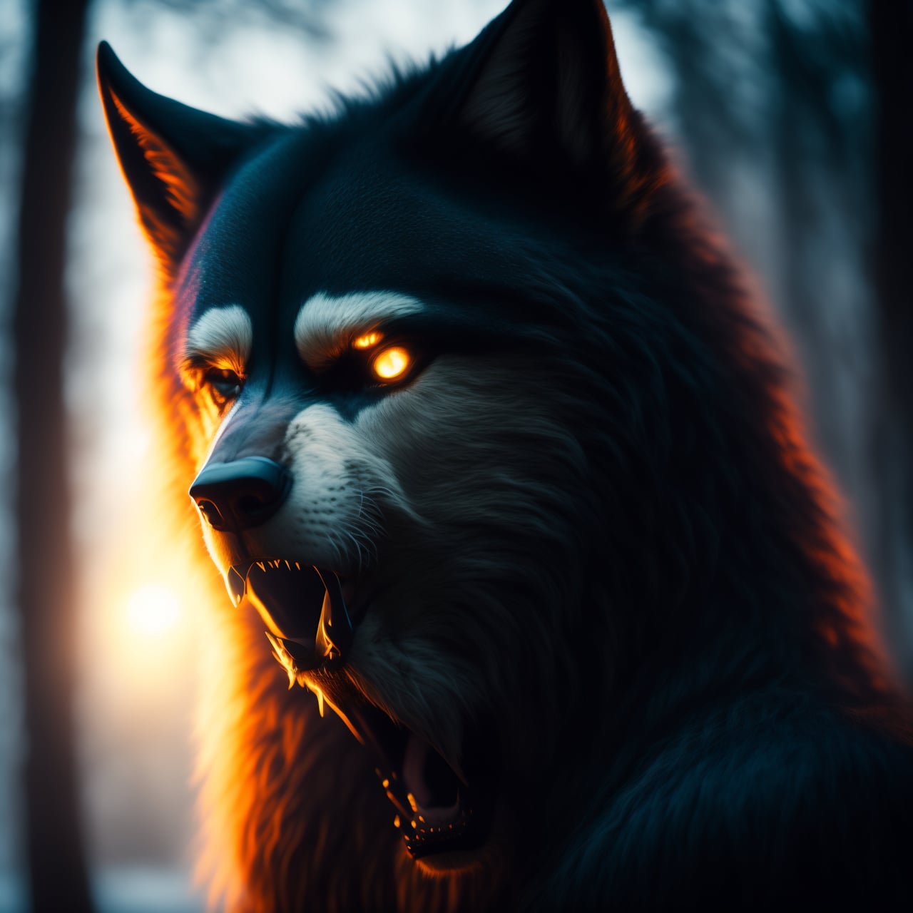 humanoid werewolf