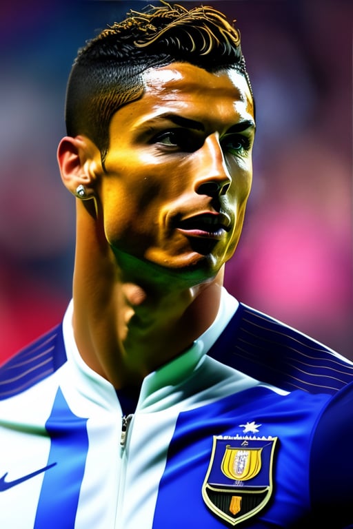 Download Burning Football Legend Cristiano Ronaldo Cool Digital Art  Wallpaper