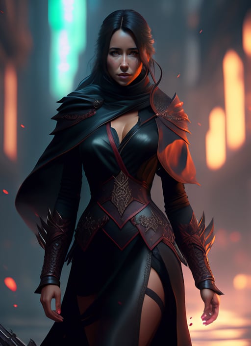 female assassin art