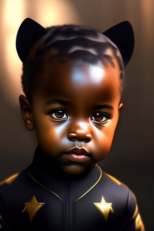 beautiful black baby