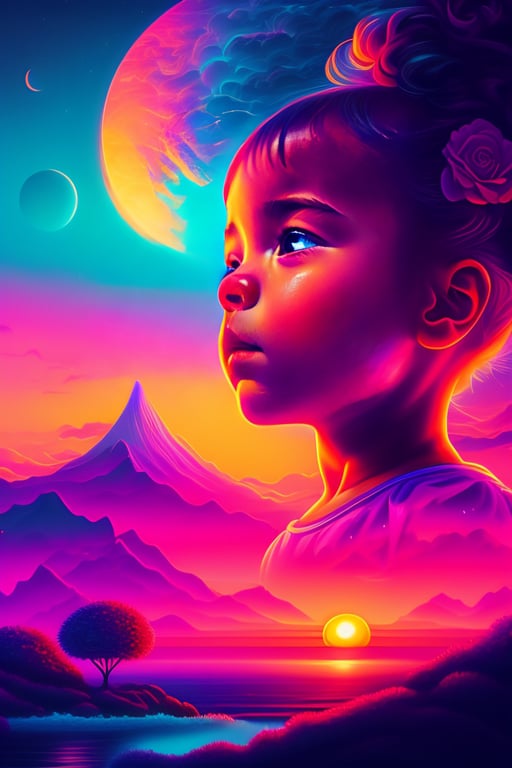 Indigo Children Paintings