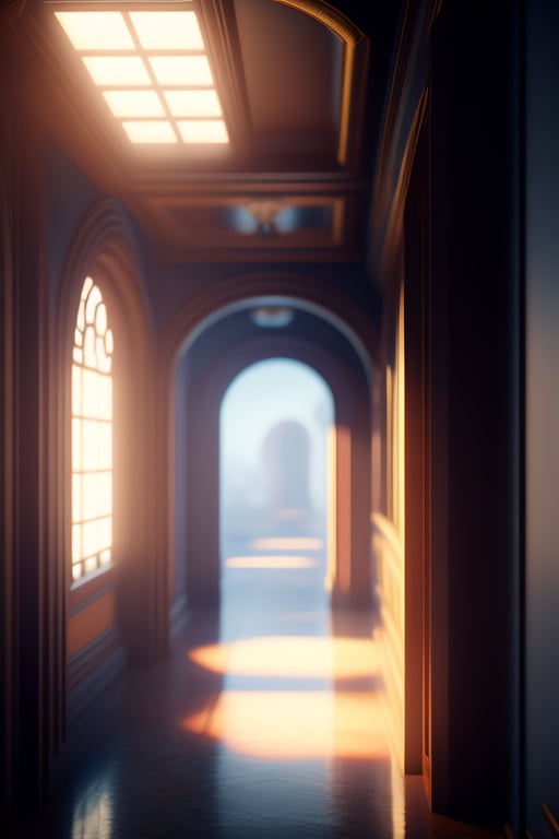 Lexica - volumetric lighting