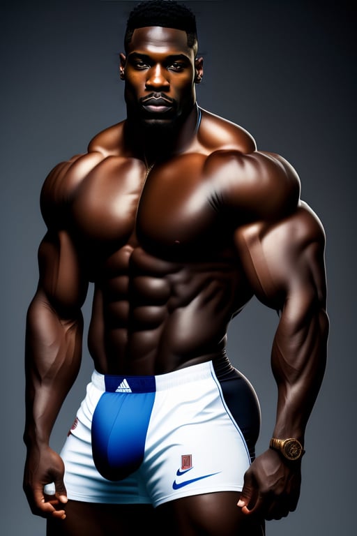muscular black people why are