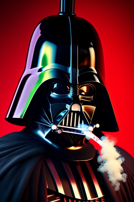 Darth Vader Smoking Weed