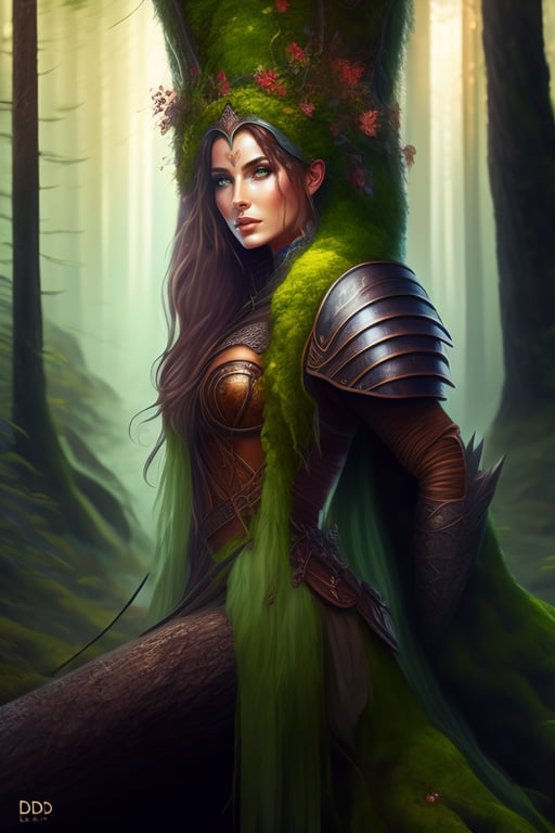 elven ranger portrait