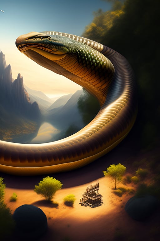Giant snake