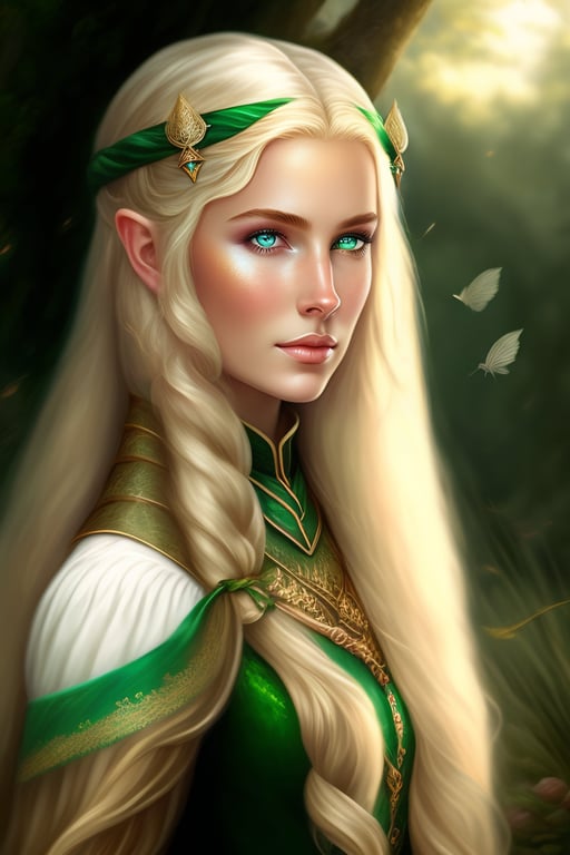 lotr elf hair