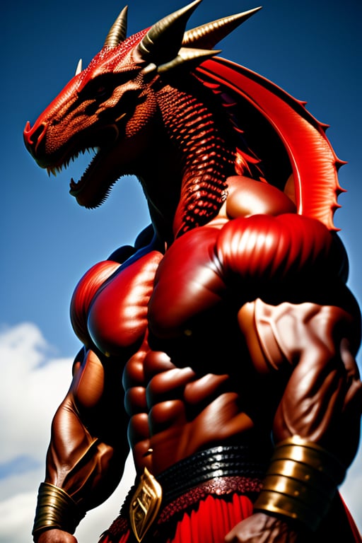 red dragon anthro