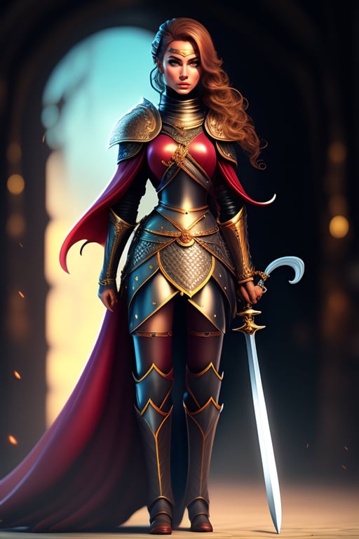 Lexica Female Knight 3358