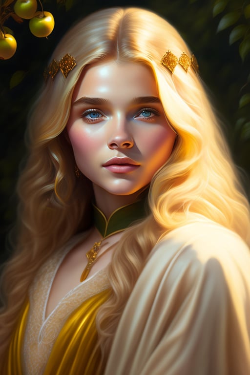 medieval princess painting