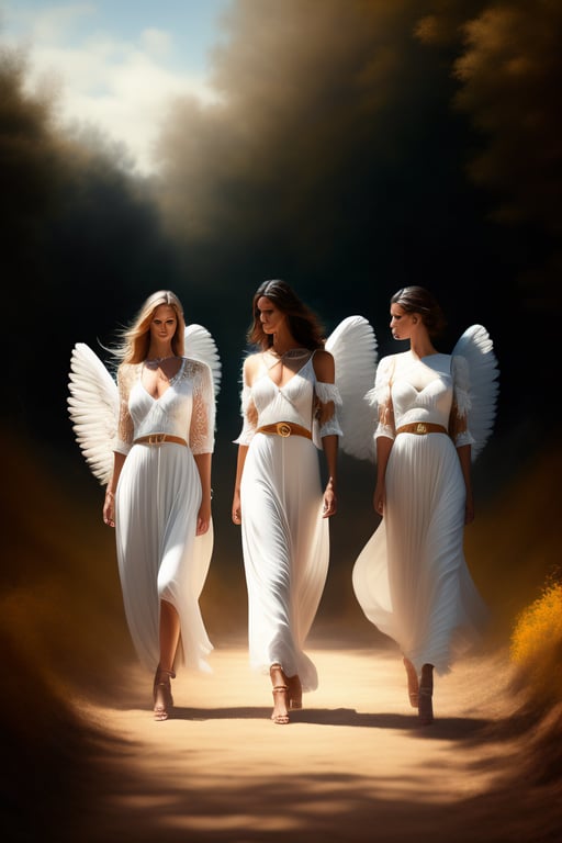 real angels in heaven